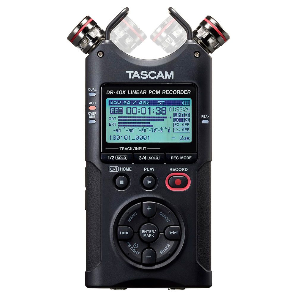 Tascam DR-40X ljudinspelare