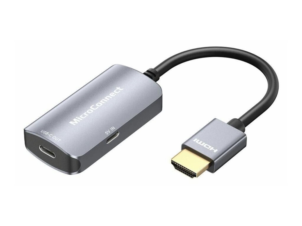 MicroConnect HDMIUSB3.2 adapter 4K 60 Hz HDMI-hane till USB-C-hona