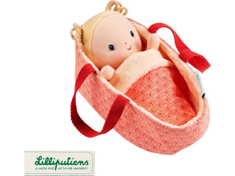 „Lilliputiens Baby in a Basket" – „Anais" kläder och filtar