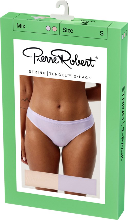 Pierre Robert String Tencel X2 Powder & Lavendel M