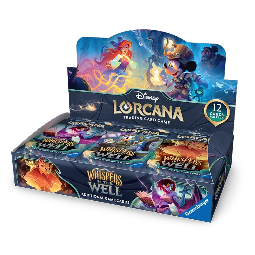 Disney Lorcana: Whispers in the Well Booster Box (24 pack)