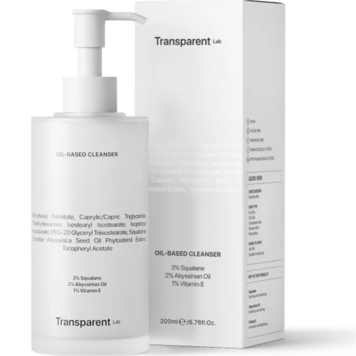 Niche Beauty Lab Transparent Lab Oil-Based Cleanser 200 ml, bild 5