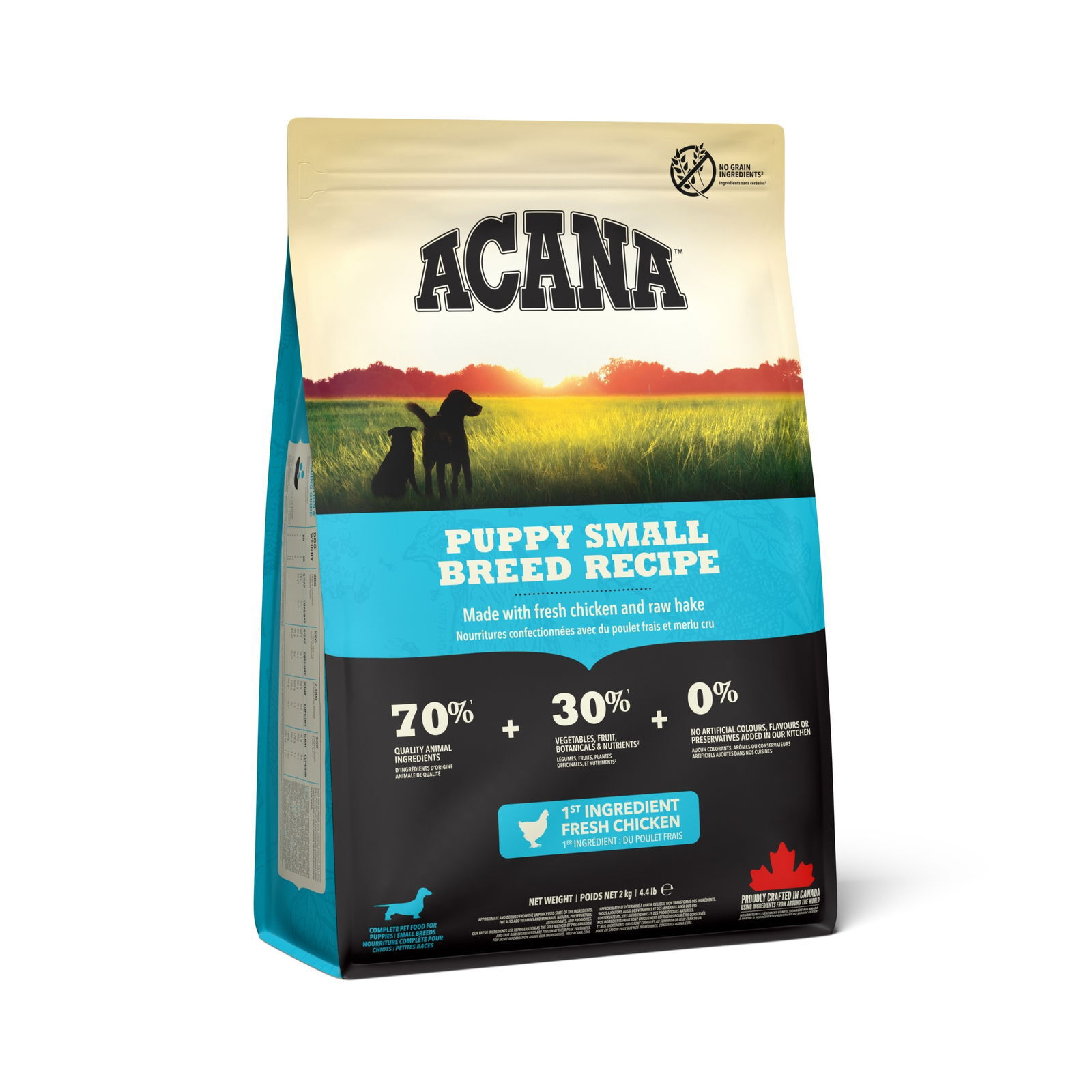 Acana Dog Puppy Small Torrfoder för Valp 2 kg