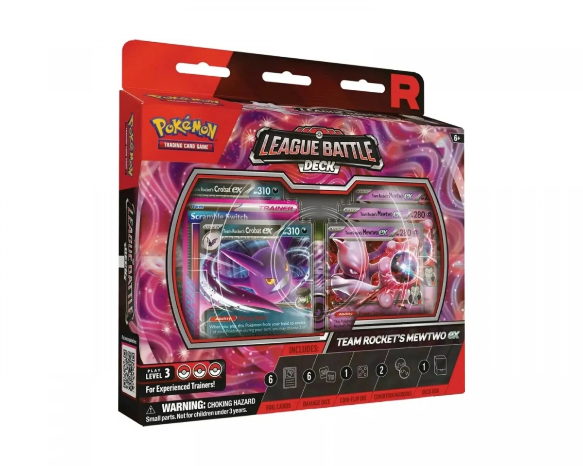 Pokémon Team Rocket's Mewtwo ex League Battle Deck