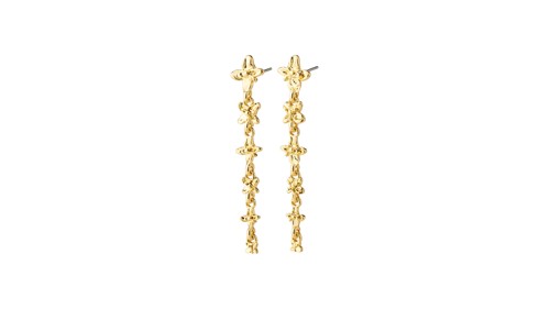 PILGRIM - TRACE Earrings - Gold - 54 mm, bild 3