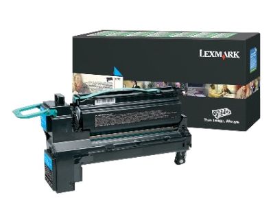 Lexmark - Extra lång livslängd - cyan - original - tonerkassett LRP - för Lexmark XS795dte, XS798de, XS798dte