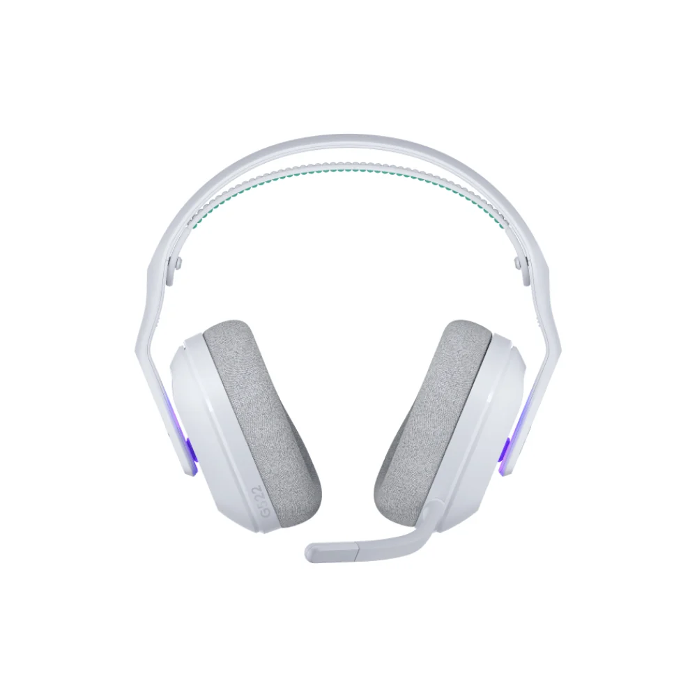 Logitech G522 Lightspeed trådlöst gamingheadset, vitt