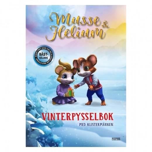 Musse & Helium - Vinterpysselbok med klistermärken