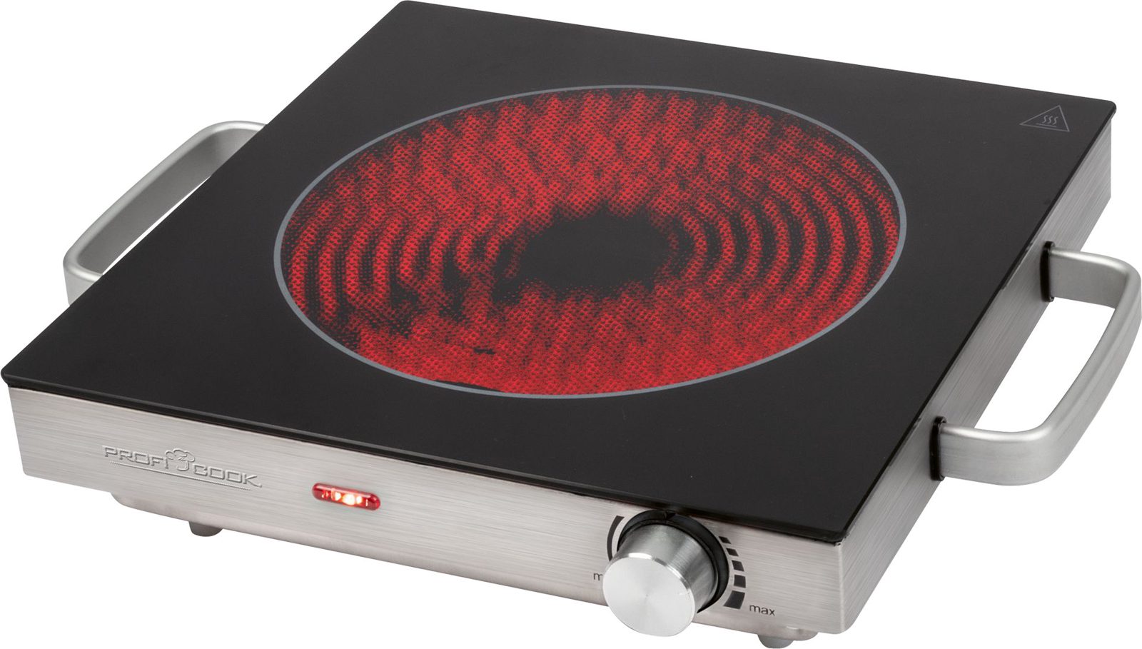 ProfiCook PC-EKP 1210 infraröd kokplatta 2000 W, svart