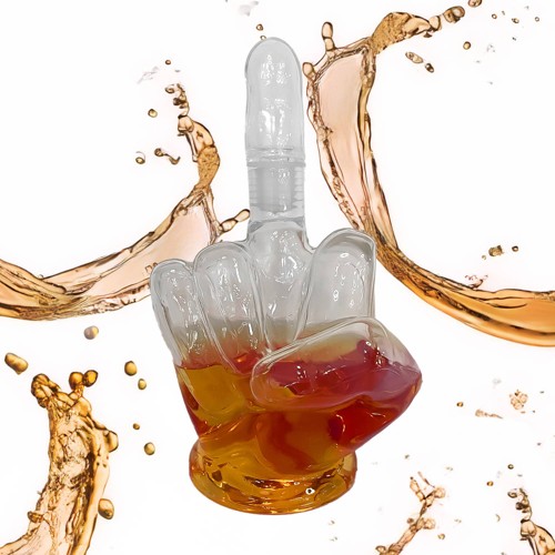 Mad Monkey - Up Yours Decanter - 23 cm tall, 750 ML capacity