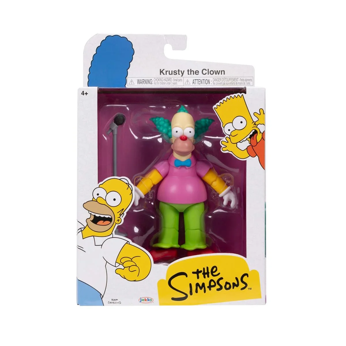 Jakks The Simpsons Krusty with Microphone Figure 12cm, bild 2