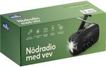 Millu nödradio med vev, 1 st
