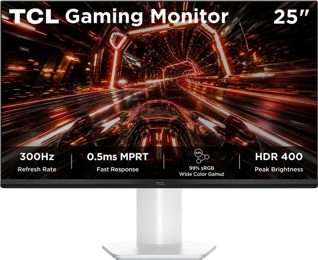 TCL 25P1AD 25'' IPS/FHD/300Hz/1ms datorskärm