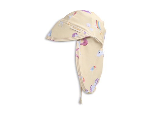 Filibabba - Lykke UV Summer Hat - Unicorn Shores - Yellow - 1-3 years, bild 2