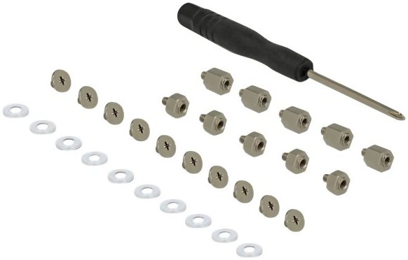 Delock Monteringskit 31 delar för M.2 SSD