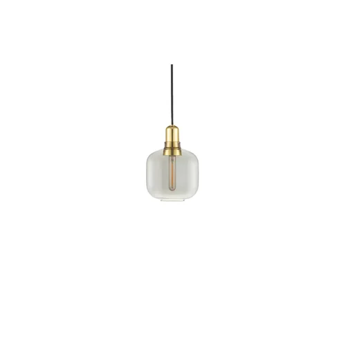 Normann Copenhagen - Amp Pendellampa - Small - Rök/Mässing