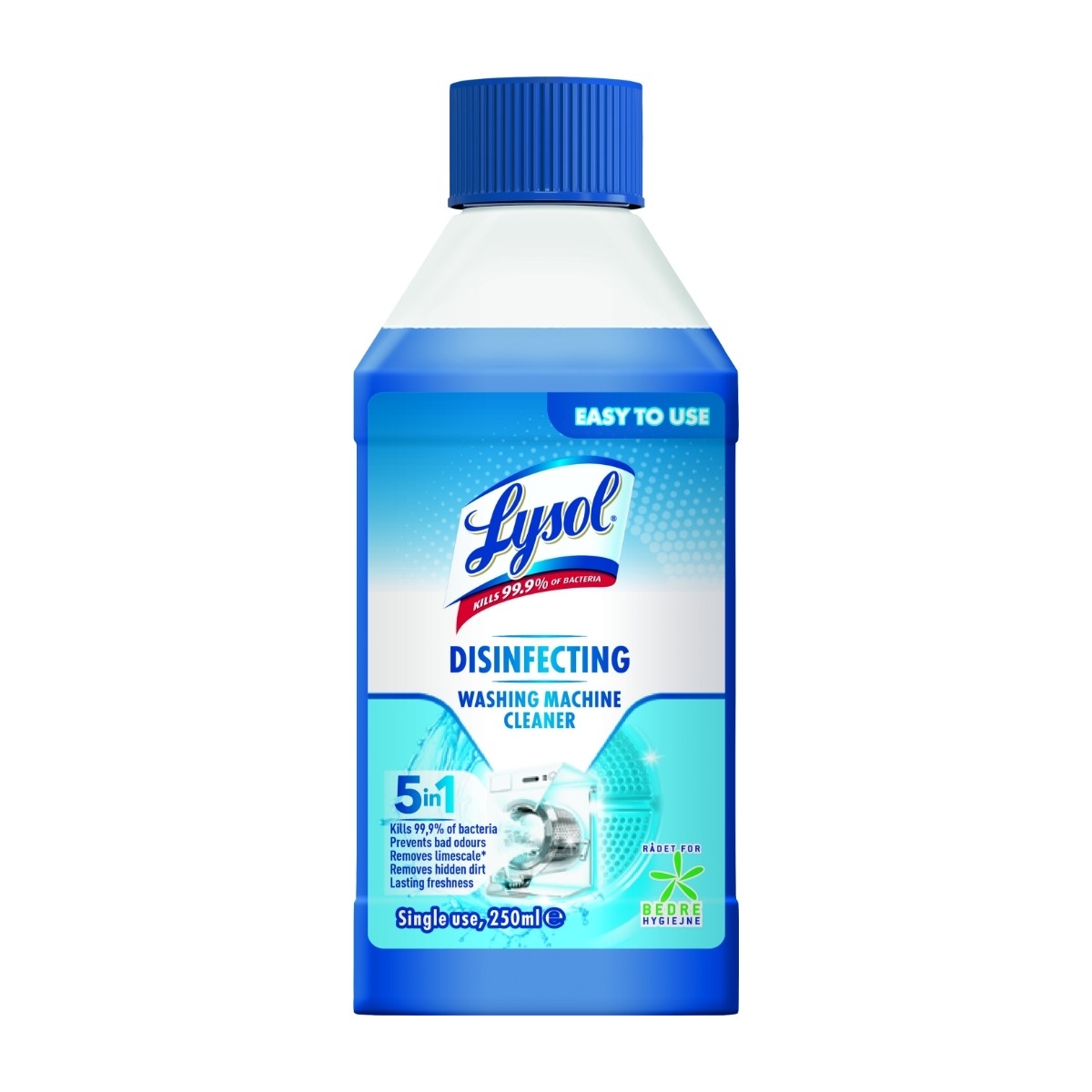 Lysol-Rengöringsmedel 250 Ml för tvättmaskin