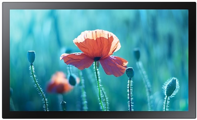 13" Samsung QB13R-TM, 1920x1080, Capacitive Touch, LAN/WiFi, Tizen, 16/7-drift, bild 2