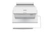 Epson EB-760Wi, 4100 ANSI lumen, 1280x800 WXGA, 27~37dB, 3xHDMI, LAN/WiFi/Miracast, högtalare, interaktiv UltraShort-throw, inkl. 2 pennor, bild 2