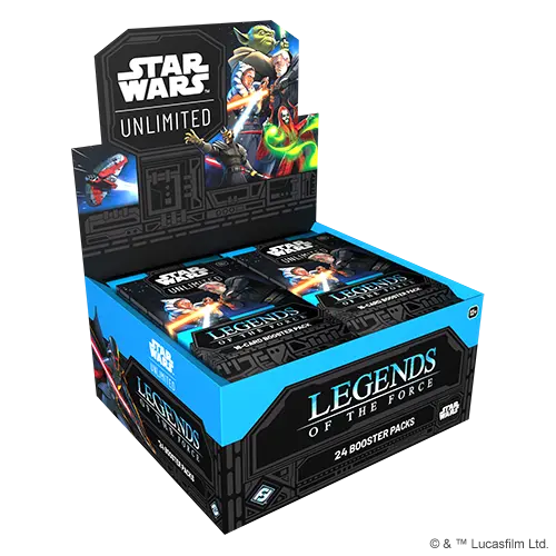 Star Wars: Unlimited - Legends of the Force Booster Display (24 boosters)