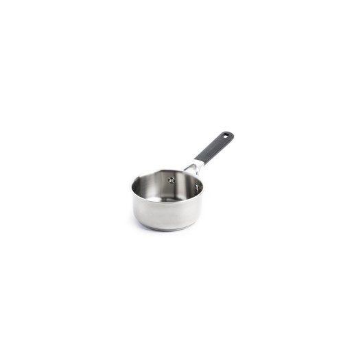 KitchenAid - KA-Classic Stainless Steel OpenSaucepan - Silver - 14cm/1.0L