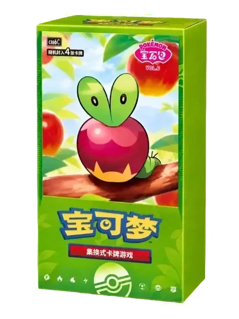 Pokemon TCG Gem Pack Vol. 6 Booster Box (18-pack) (Kinesisk)
