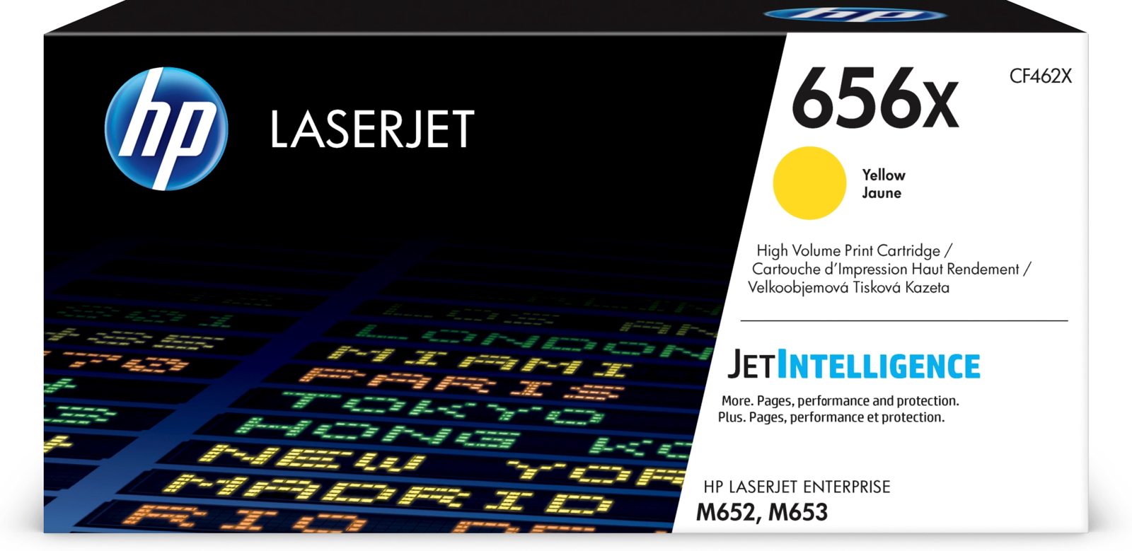 HP 656X Gul, High Yield, 22000 sidor, bild 3