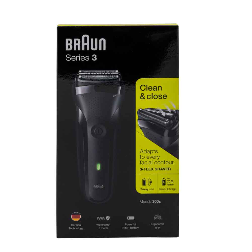 Braun Series 3 Shaver 300S Black