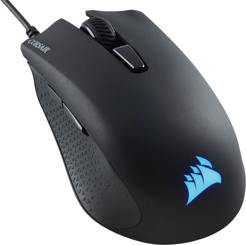 Corsair Gaming Harpoon RGB PRO 6000 dpi, RGB LED, USB - Svart, bild 3