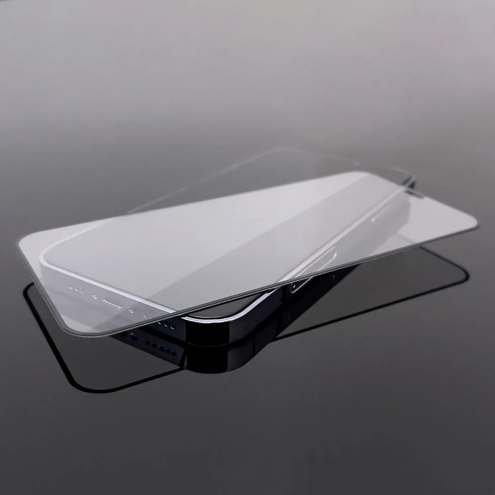 Wozinsky 2x Härdat glas Super Tough skärmskydd för Samsung Galaxy A42 5G, svart, Case Friendly