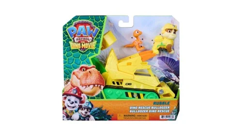 Paw Patrol - The Dino Movie - Rubble Dino Rescue Bulldozer, bild 3