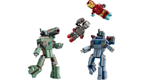 LEGO Super Heroes Iron Man & War Machine mot Hammer Drones 76320, bild 3