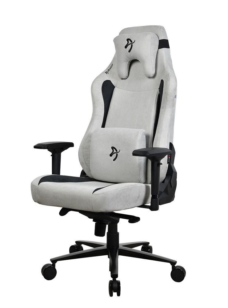 Arozzi Vernazza XL Supersoft Gamingstol - Ljusgrå, bild 4