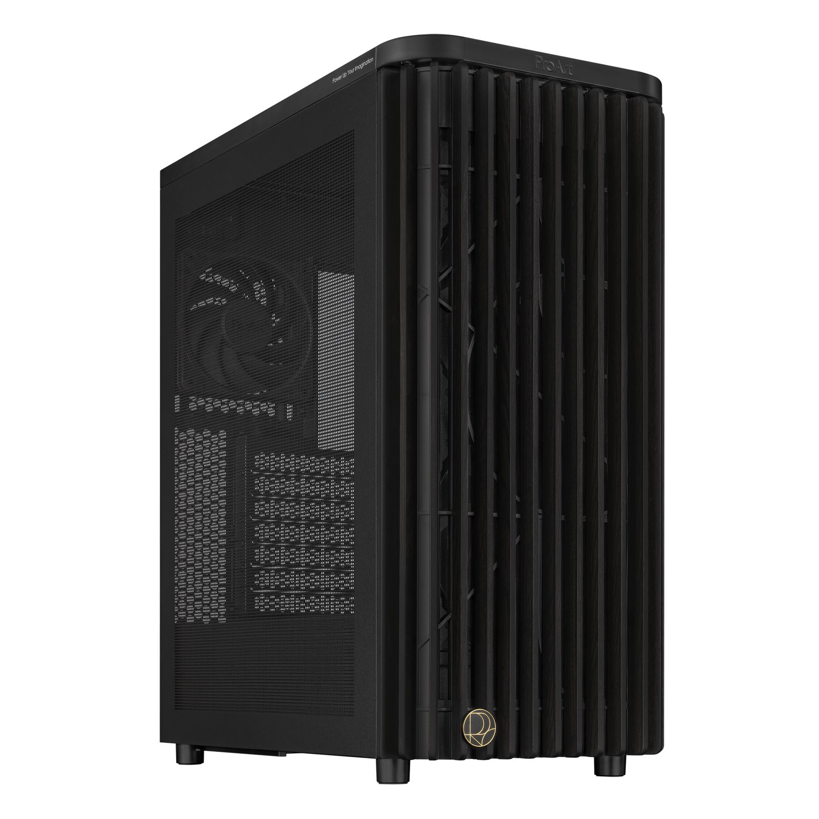 Asus ProArt PA401 Wood Mesh, ATX - Svart, bild 3