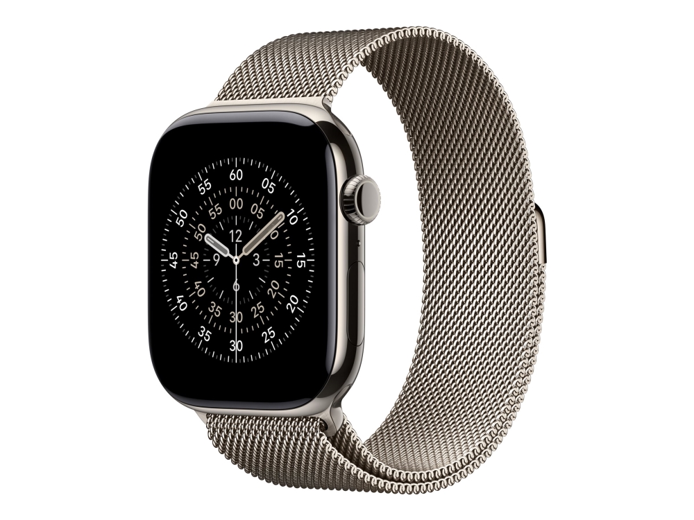 Apple Watch 46 mm milanesisk loop naturlig - M/L