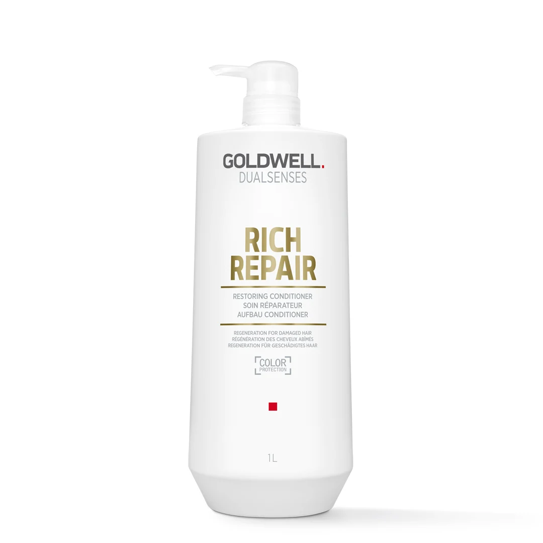 Goldwell Dualsenses Restoring Conditioner Goldwell Dualsenses Rich Repair Restoring Conditioner 1000ml 1000 ml