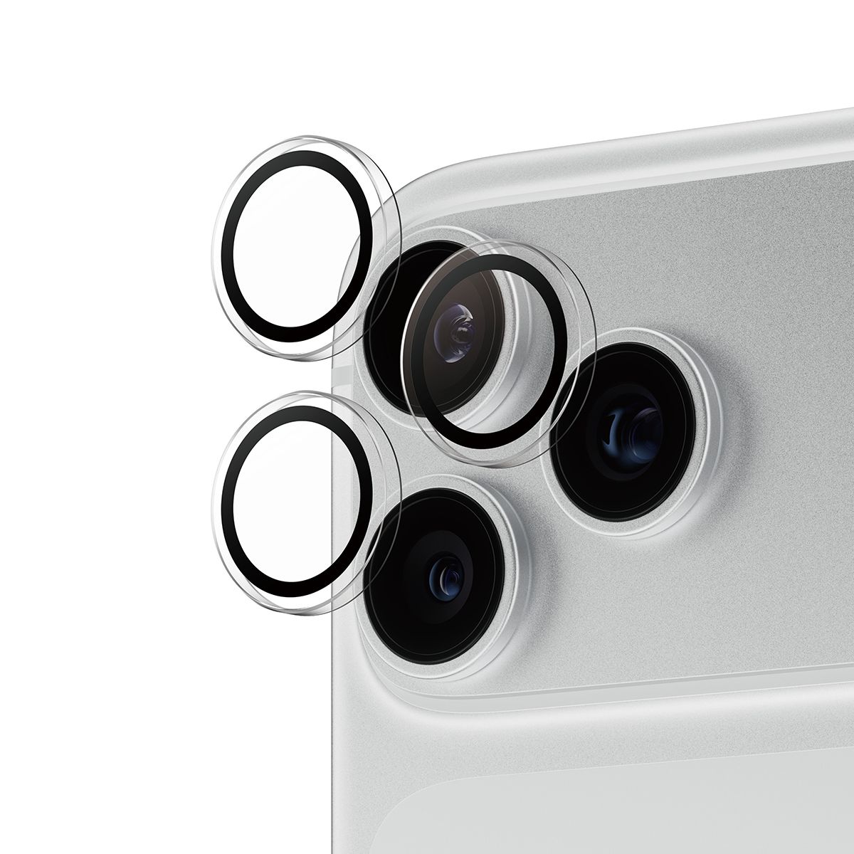 PanzerGlass iPhone 18 Pro Max/18 Pro Hoops kameralinsskydd, transparent
