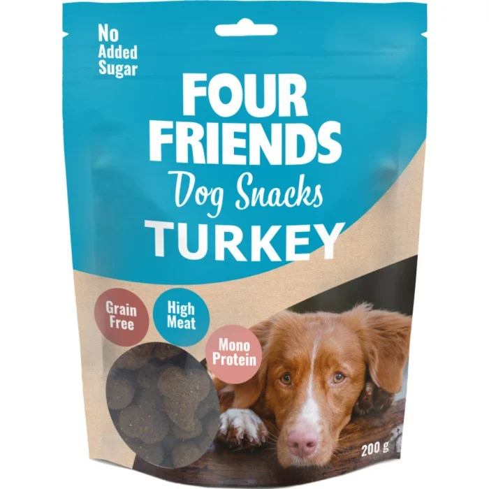 FourFriends Dog Snacks Turkey 200 g