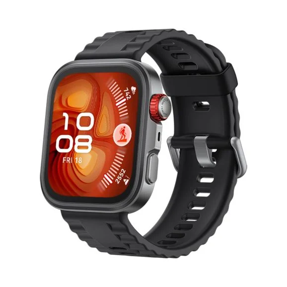 HUAWEI WATCH FIT 4 Pro smartklocka, titanium/svart, bild 4