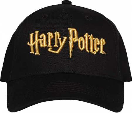Harry Potter Guld Logo Snapback Keps Svart