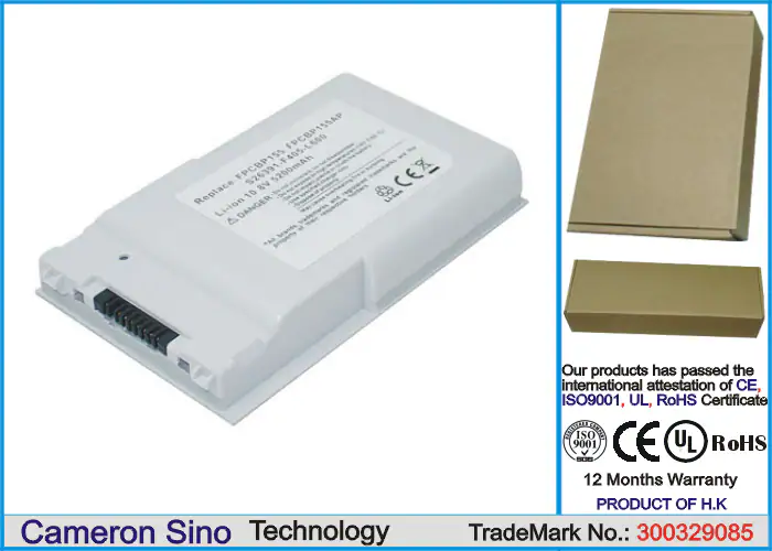 Batteri till Laptop, Bärbar dator för Fujitsu LifeBook T4210, LifeBook T4215