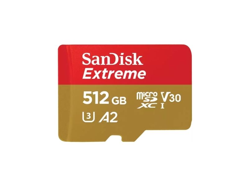 SanDisk Minneskort Micro SDXC Extreme 512G utan Adapter, bild 2