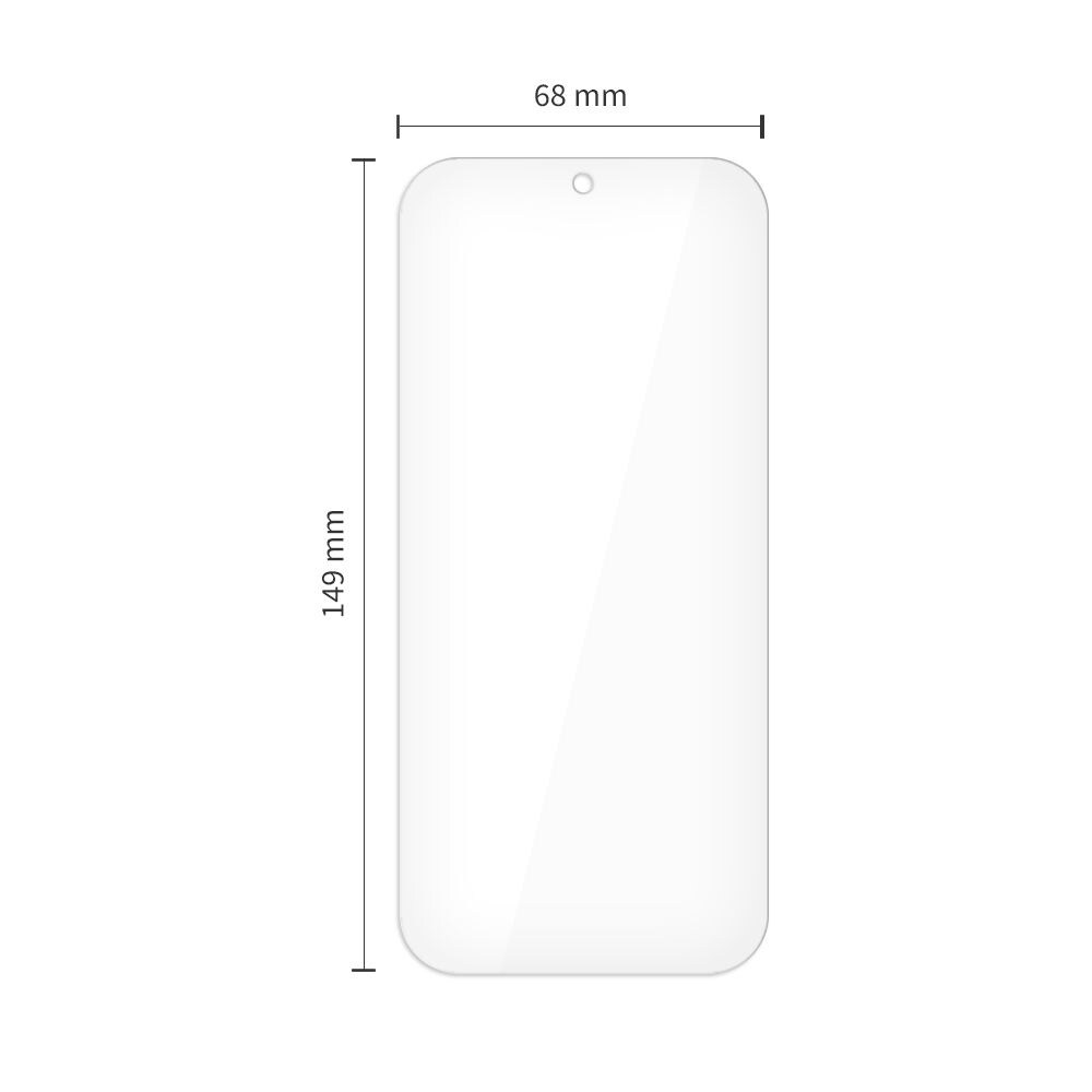 Tech-Protect Glass Fit+ 2-pack härdat glas för Google Pixel 9 / 9 Pro / 10 / 10 Pro - transparent, bild 2