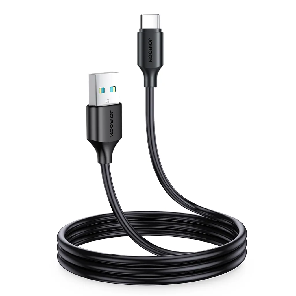 Joyroom USB-A till USB-C kabel 3A, 1m - Svart