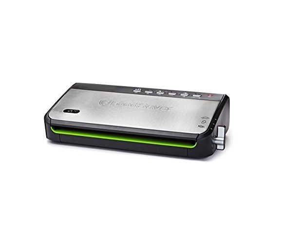 FoodSaver FFS005X vakuumförpackare 140 W 0,5 mbar svart rostfritt stål