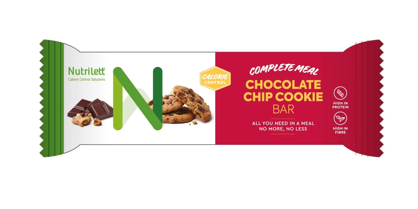 Nutrilett Smart Meal Bar, Chocolate Chip cookie, 1 st