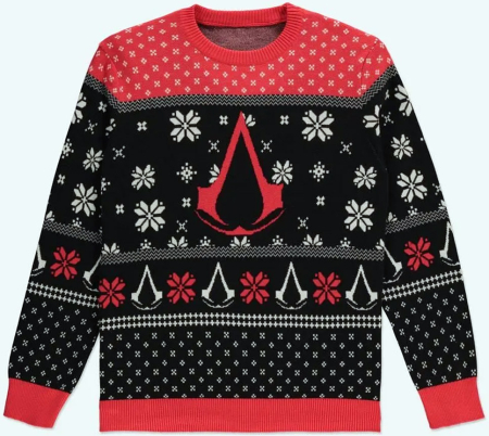 Assassin's Creed Svart Jultröja (XX-Large)