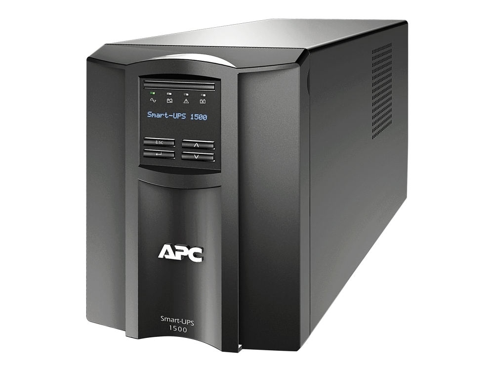 APC Smart-UPS 1500VA/1000W, LCD, SmartConnect, USB/RS-232