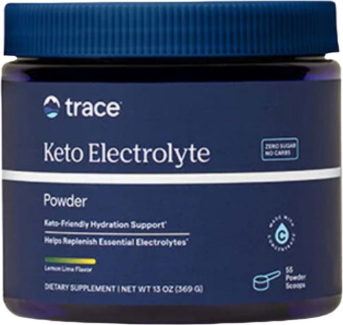 Trace Minerals Keto Electrolyte Lemon Lime Canister 369 g