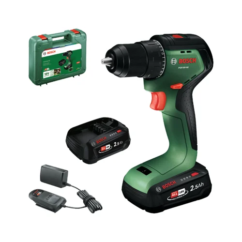 Bosch DIY - PSR 18V-60 Borr-/Skruvdragare 2,5Ah med 20 Momentnivåer